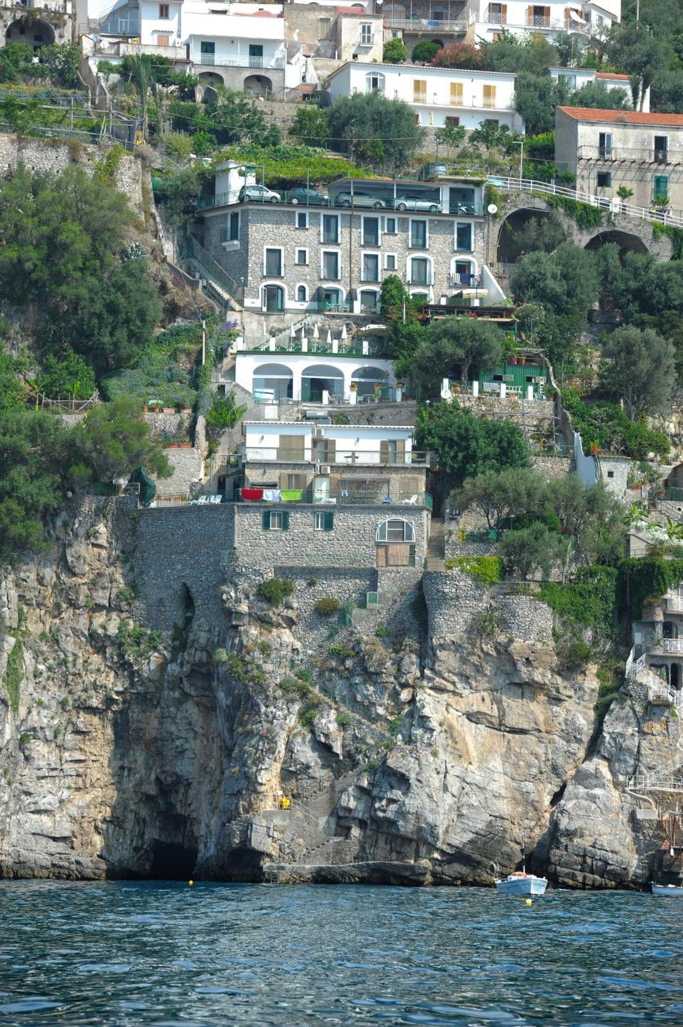 Hotel Villa Maria Pia Praiano Exterior photo